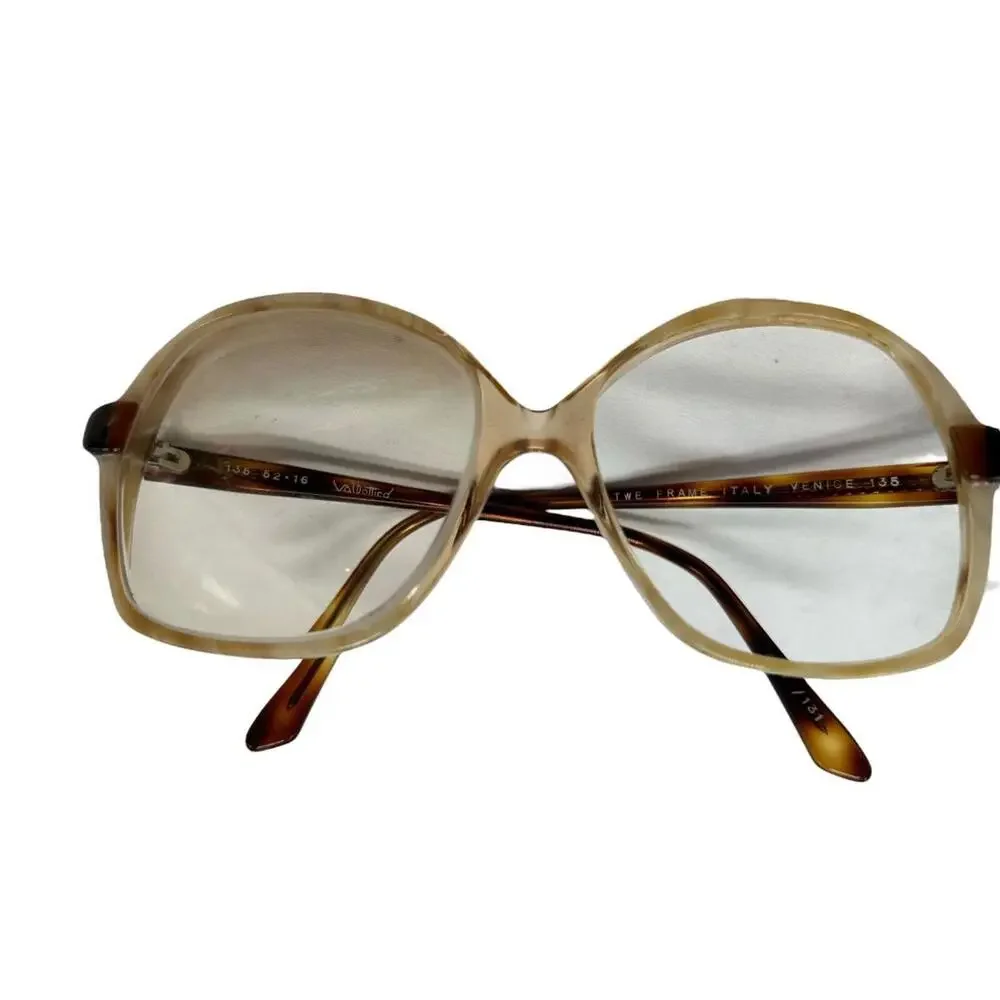 Valdottica Womens Sunglasses Aviator Square Frame Made in Italy Retro